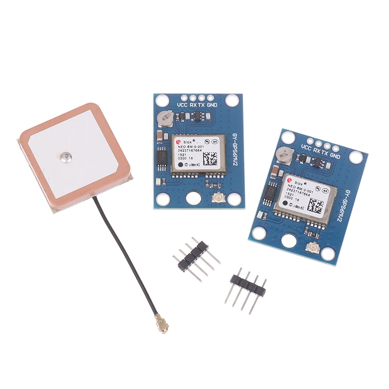 Y-1Pc/set GY-NEO6MV2 NEO-6M NEO6MV2 GPS 모듈(비행 제어 EEPROM 포함) MWC APM2.5 6MV2용 대형 안테나 모듈