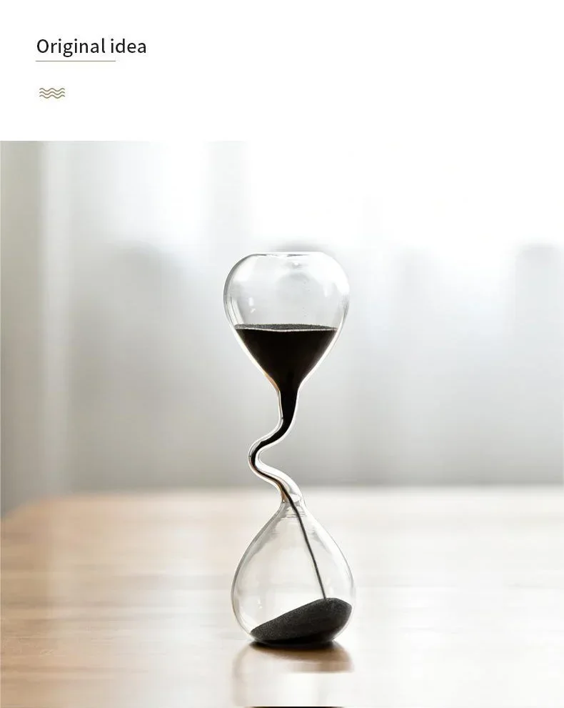 Curve Design Black Hourglass