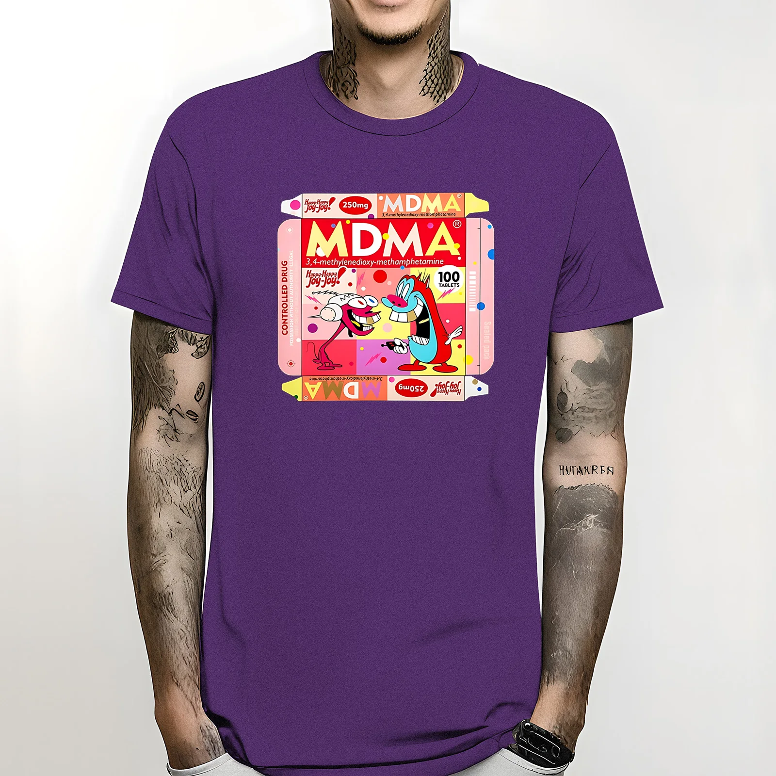 Graphic Short Sleeve T Shirt New Arrival Streetwear TShirt Mdma