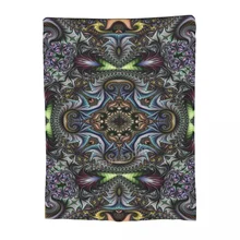 Couverture en flanelle légère et fine de haute qualité, art en filigrane, très douce, pour canapé et lit, toutes saisons 