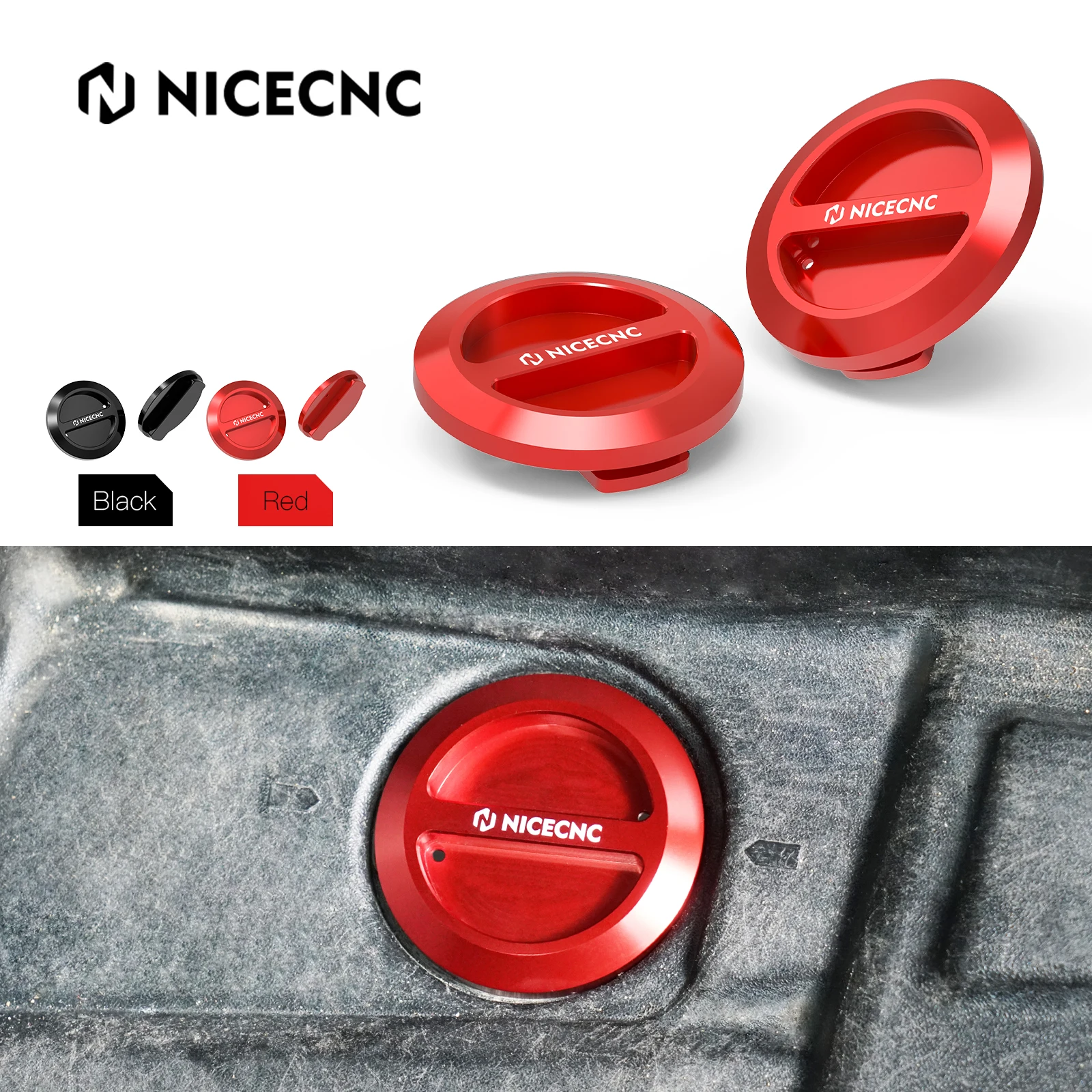 ForPolarisRZRXP1000UpgradedAluminumRZRFloorDrainPlugsFor