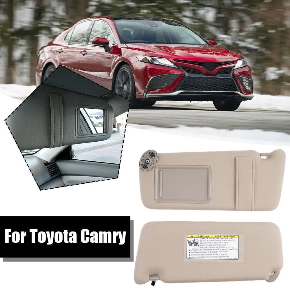 

Козырек от солнца для салона автомобиля, передняя панель козырька для салона автомобиля, зеркало для макияжа со стороны пассажира для Camry 2007-2011 G4h6