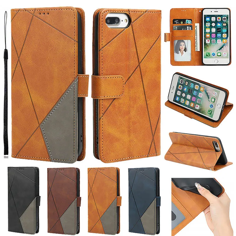 Luxury Phone case Silicon cell phone case Cell phone case Cell phone Case For iPhone 6 6S 7 8 Plus Leather Flip For iPhone X XR XS Max 8 7 6 6S Plus SE Cover