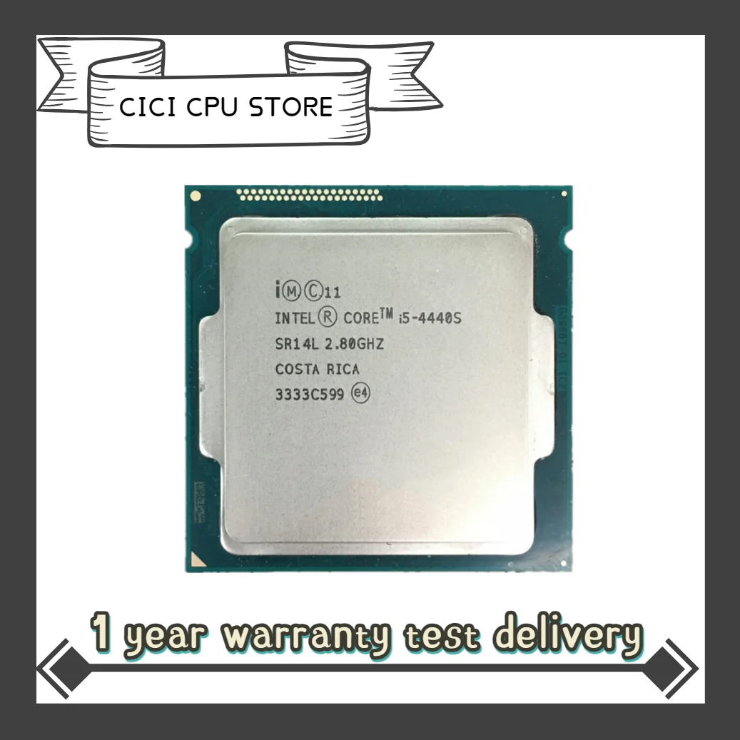 

Intel Core i5 4440S Quad-Core 2.8GHz 6M Cache LGA1150 Desktop CPU Processor