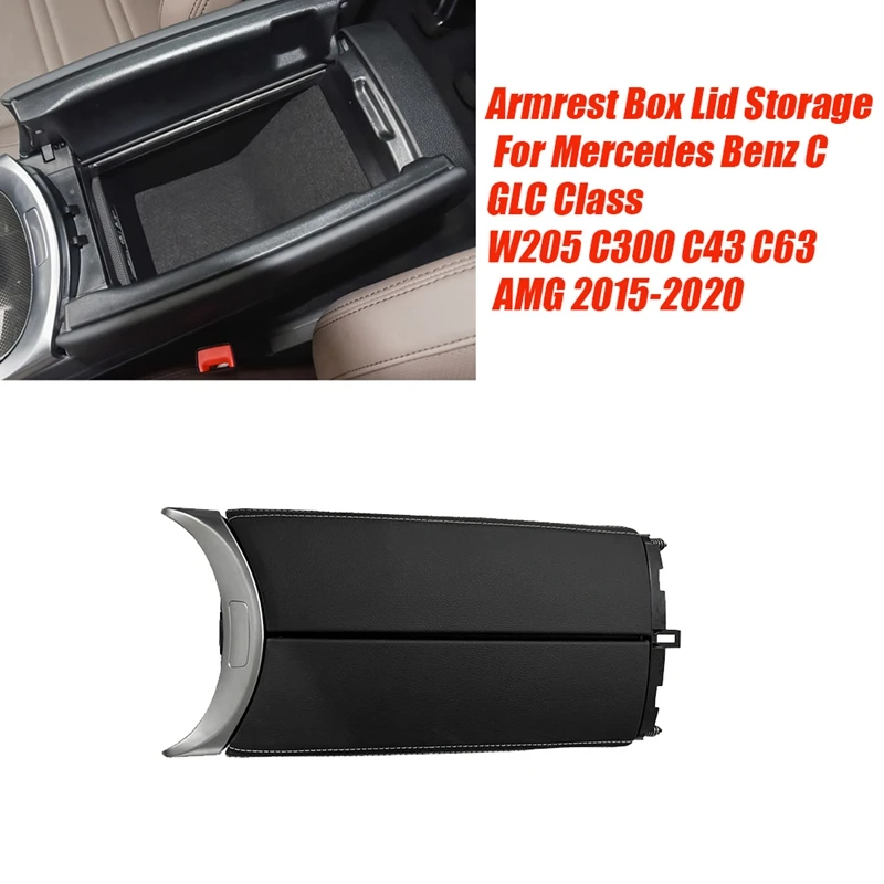 

Автомобильная консоль A2056800796, подлокотник с крышкой для Mercedes Benz C GLC Class W205 C300 C43 C63 AMG 2015-2020 2056808804, запчасти