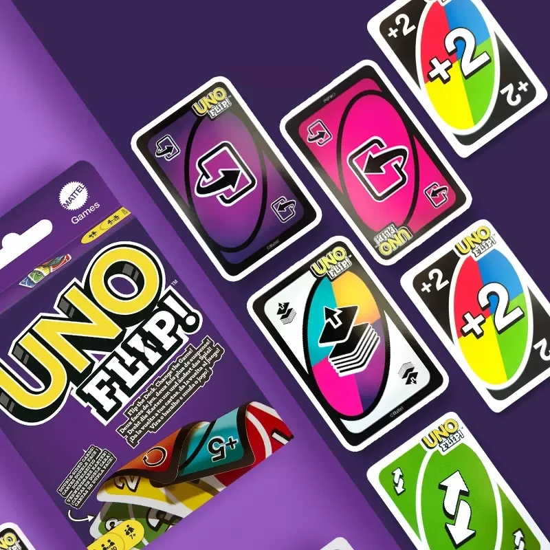 UNO Flip Double Sided Matching Card Game Cartoon Pokemon Pikachu TOTORO Poker Family Funny Party Boardgame