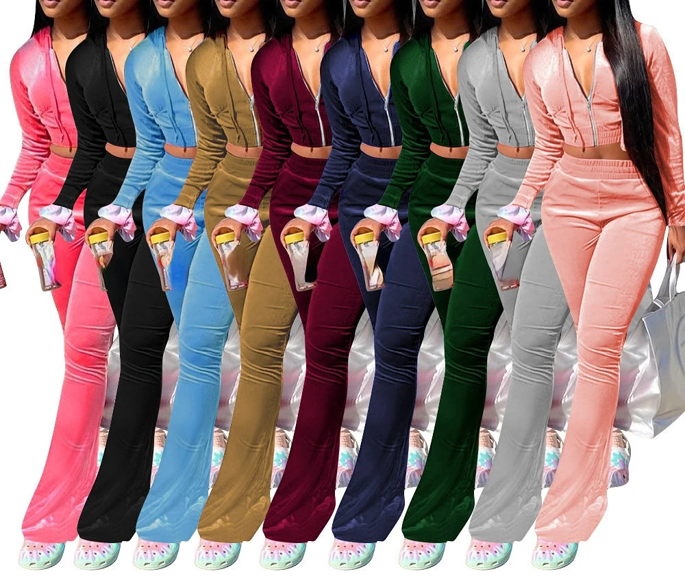 2023 Fashionable New Women's Hooded Wide Leg Pants Sportswear Casual Suit Spring Autumn and Winter Female Trousers Set Lady aprilia racing rsv4 men new brand spring autumn new popular printing casual fashion three color patchwork hoodie trousers set