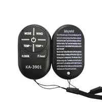 Mini télécommande universelle A/C Portable, 1 pièce, Compatible avec tous les grands climatiseurs 5