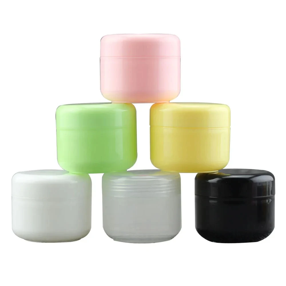 Plastic Containers With Lids & Liners Travel Jars Lotion Bottle Pot Boxes For Face Cream Makeup Hair Care Paste 5pcs/lot refillable bottle,refillable lotion bottle,refillable empty bottle,refillable cosmetic bottle,cosmetic bottle,cosmetic bottle set,refillable liquid container,cosmetic dispenser bottle,makeup empty bottle,refillable bottle set