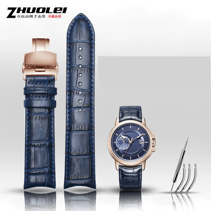 

Ремешок из натуральной кожи для часов Tissot Seiko rossini 8633 7633 9633