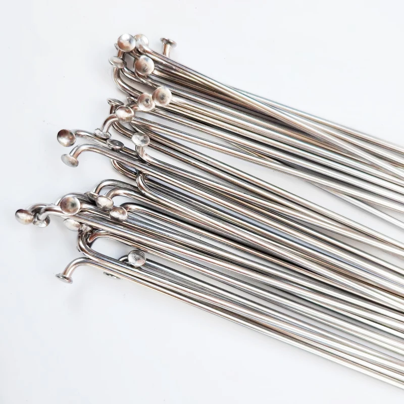 36Pcs 13G Bicycle Spokes MTB Cycling Stainless Steel Spoke With Copper Nipples Road Bike 2.2mm Electric Bicycle Spokes bicycle spokes bike spokes nipples