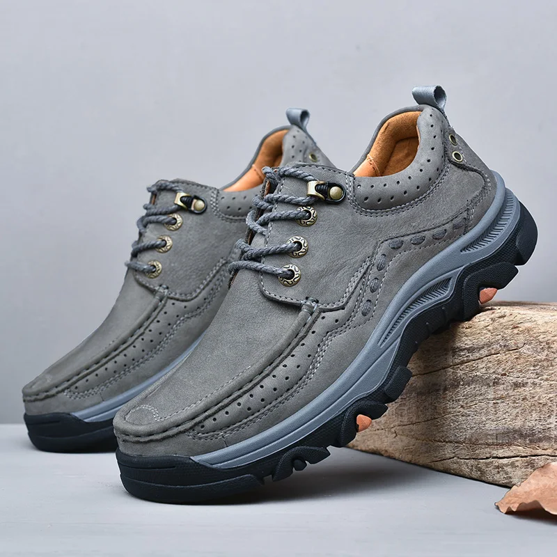 أحذية رجال الأعمال الرسمية الجديدة غير الرسمية - طبقة علوية من الجلد ناعمة ومريحة داخلية مع نعل مبطن وأحذية مداس غير قابلة للانزلاق