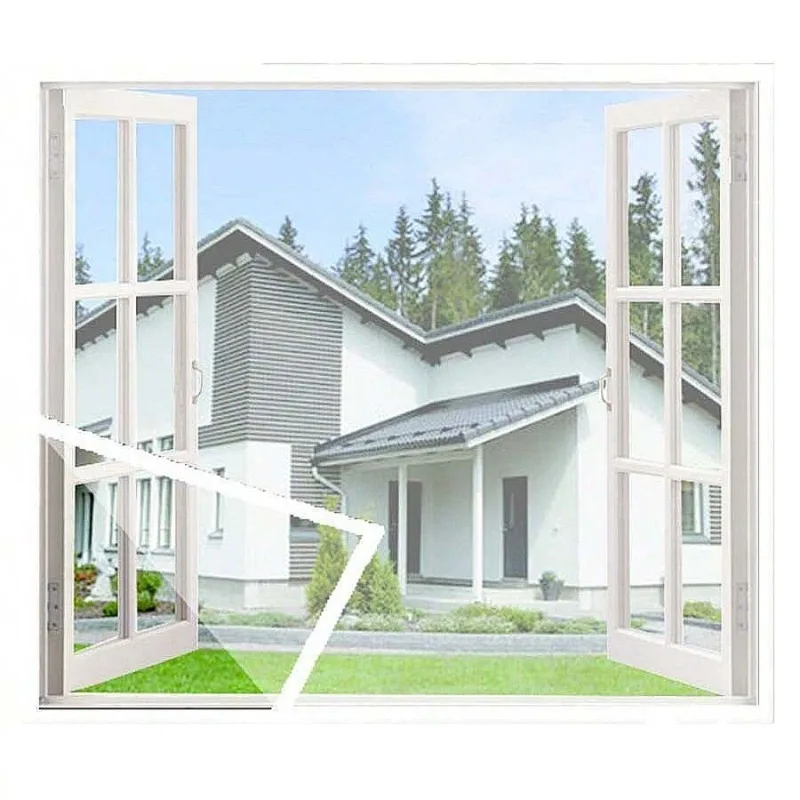 Anti-mosquito Window Screen Self Adhesive Window Mosquito Net Summer Insect Proof Door Mosquitonet for Windows Multiple Size