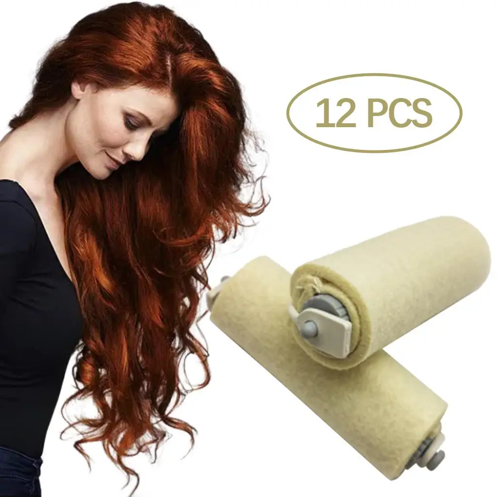 12 Pcs Hot Pressure , ing Non-Slip Elastic 3mm Thick Isolate Hot for Hairdressers Girls Hair 