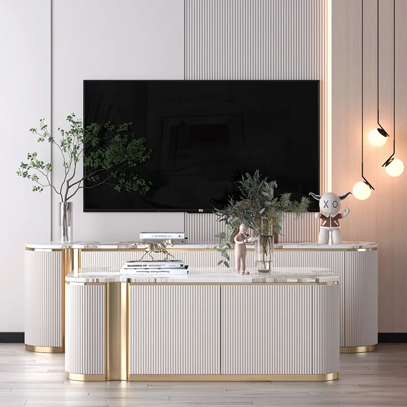 

Bedroom Entertainment Tv Cabinet Vintage Storage Sideboard White Tv Stand Multifunctional Mueble Tv Colgante Salon Furniture
