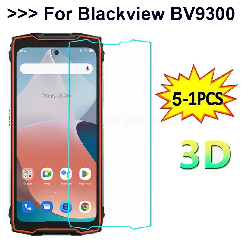 upscreen Hybrid Glass Clear Premium Pellicola in vetro per Blackview BV9900E