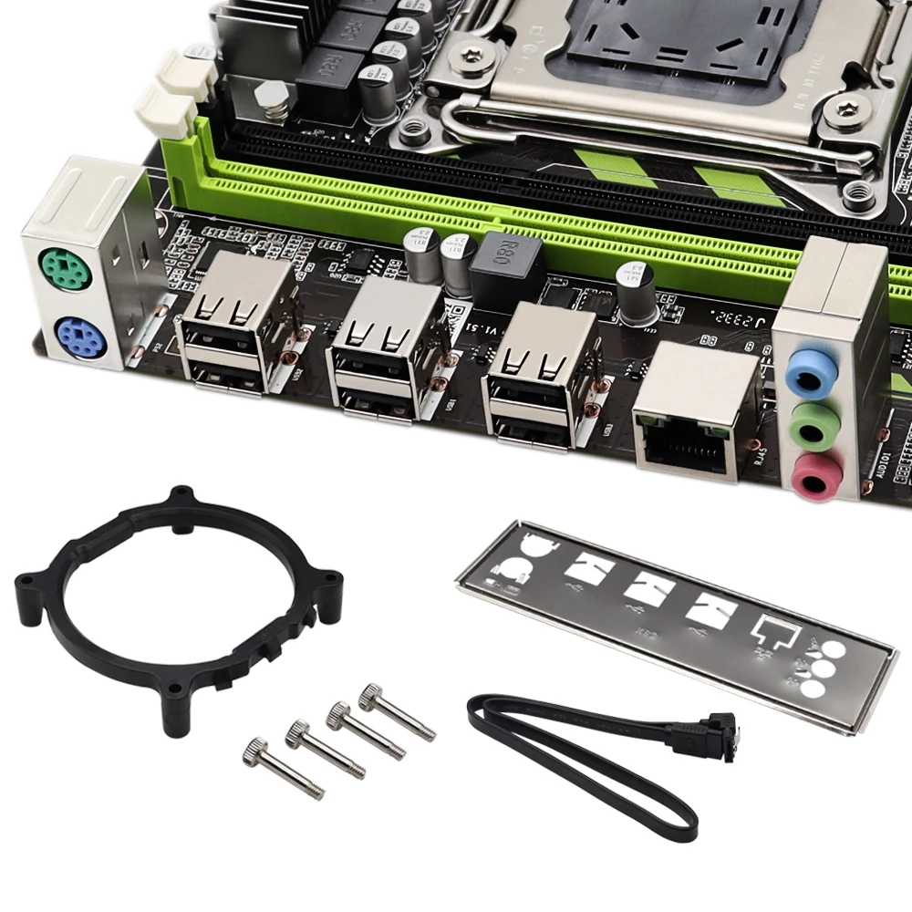 Motherboard Combo Kit Grupo Lga 2011 Xeon e5 2650 Cpu v2 Ddr3 16gb Unidades 8g Memória 1300mhz Desktop X79 - Imagem 2