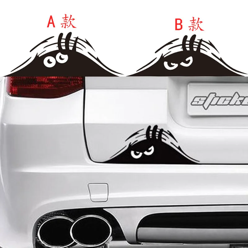 

Car Decoration Funny Car Stickers 3d Stereo Cars Stickers Body Cartoon Stickers Waterproof Self-adhesive Scratch Cover Stickers