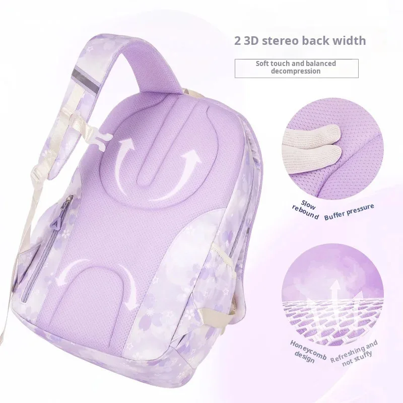 Girl Children Backpack School Bag Back Pack Pink For Kid Child Teenage Schoolbag Primary Kawaii Cute Waterproof Little Class Kit