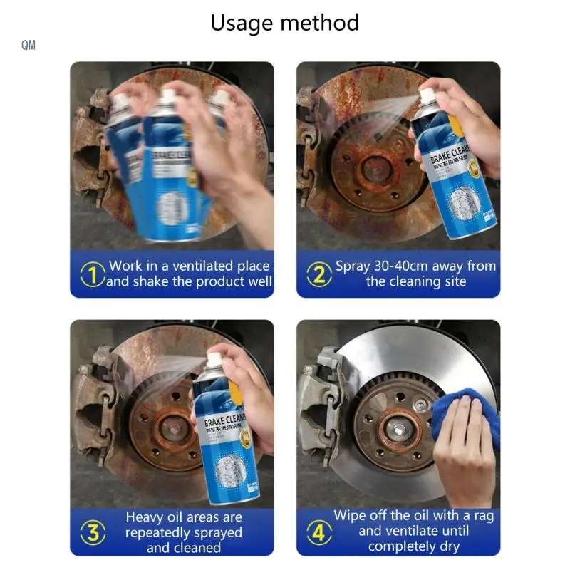 450ml Brake Cleaner Lubricates Brake for Car SUV Clutch Cleaning