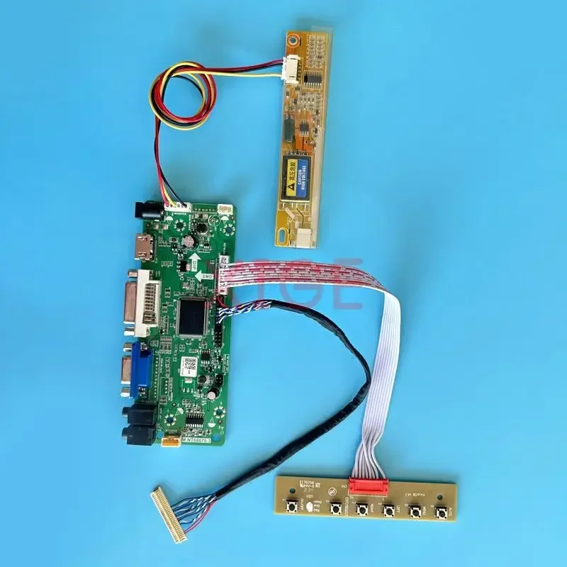 

For LTN156AT01-A01 B156XW01 V0 MNT68676 Driver Controller Board 1CCFL HDMI-Compatible Kit DIY 1366*768 VGA DVI Matrix 30Pin LVDS