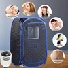 Portable Steam Sauna Full Body Personal Home Spa Foldable Saunas Tent with 3L & 1000W Steam Generator 3