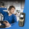 MKTEL BM10 Mini Feature Phone With Earhook Dual SIM Dual Standby 380mAh Battery MP3/MP4/FM Radio/Bluetooth/GPRS 6