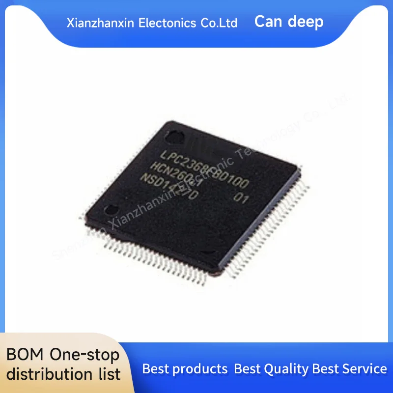 

1pcs/lot LPC2368FBD100 IC MCU 16/32B 512KB FLSH 100LQFP IC chips in stock