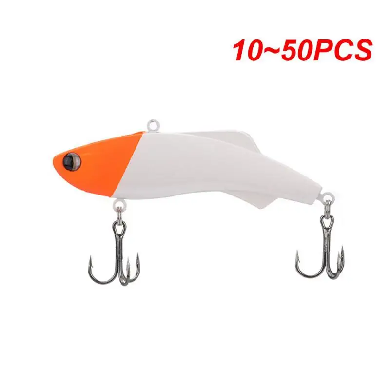 

10~50PCS VIB Fishing Lures 80mm 17g Long Casting Rattlin Hard Bait Sinking Artificial Vibration Bait For Bass Pike Fishing
