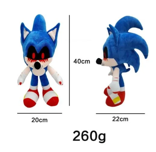 40cm Sonic model plush toy Hedgehog Figure Short plush toys Sonic
