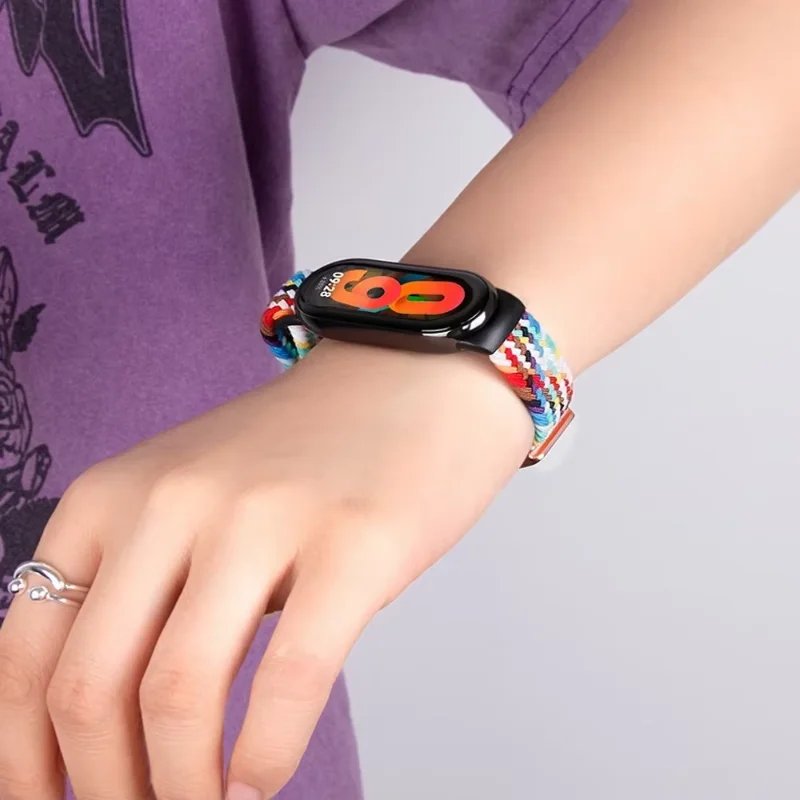 Breathable Nylon Braided Magnetic Loop Strap