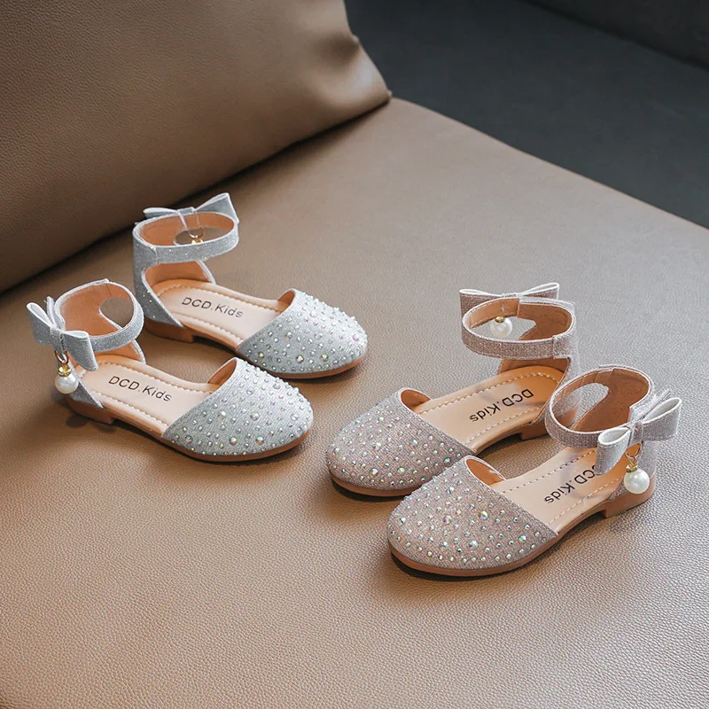 Girls Leather Flats Dress Shoes Wedding Party 21-35 leather shoes girls shoes girls flats girls high heel shoes