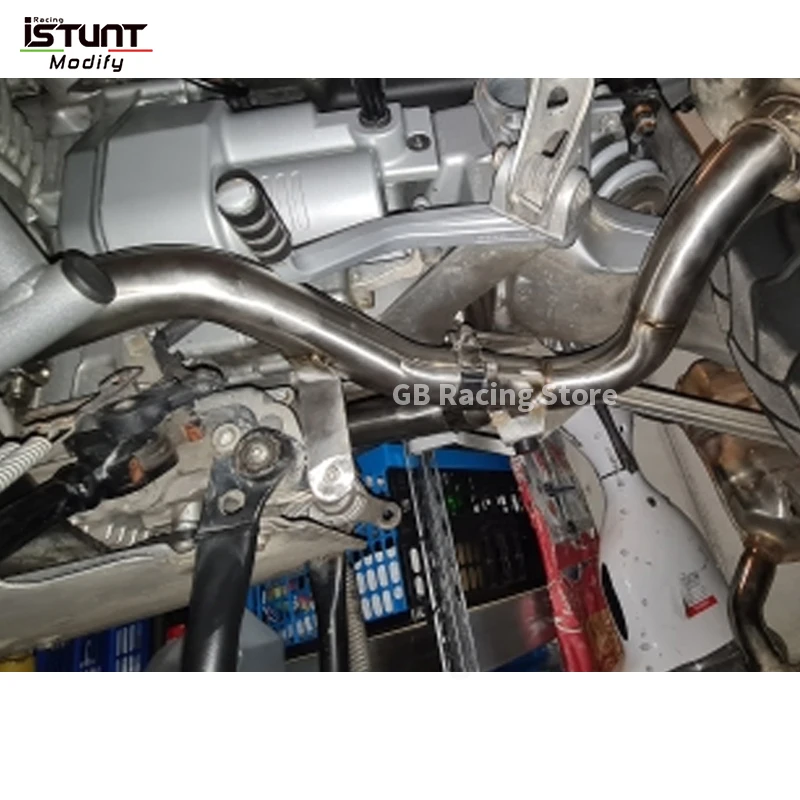 For BMW R1150GS 1999-2005 R1150R 01-05 R850R 04-07 R 1150 GS ADV R1150 Motorcycle Exhaust Mid Link Pipe Connect Original Muffler - Image 3