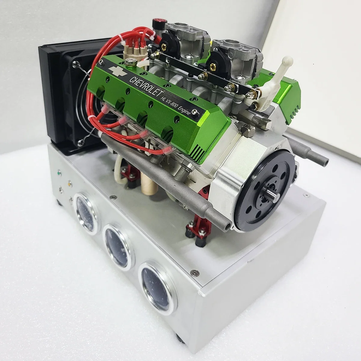67.2 CC Eight-cylinder Gasoline Engine Modified Model Dual Carburetor ...