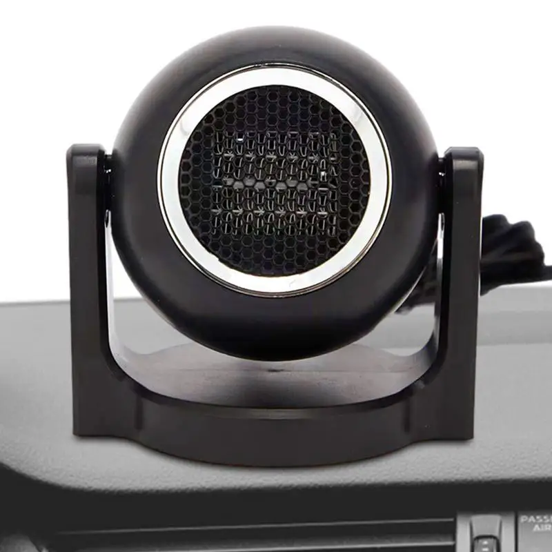 

Car Heater Defroster 12V Heater For Car 360 Degree Rotatable Base Design Fast Heating Defrost Defogger Automobile Windscreen Fan