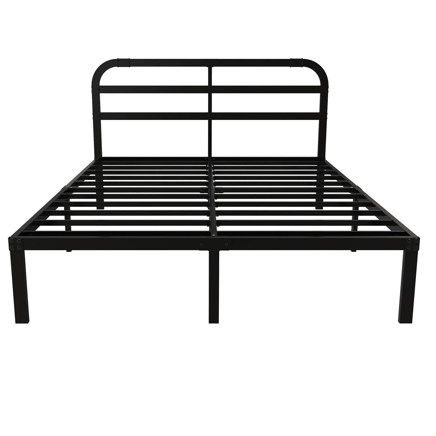 Heavy Duty Metal Bed Frame Headboard 3500 lbs Max Weight Capacity Metal Platform Easy Assembly Mattress Foundation bed frame