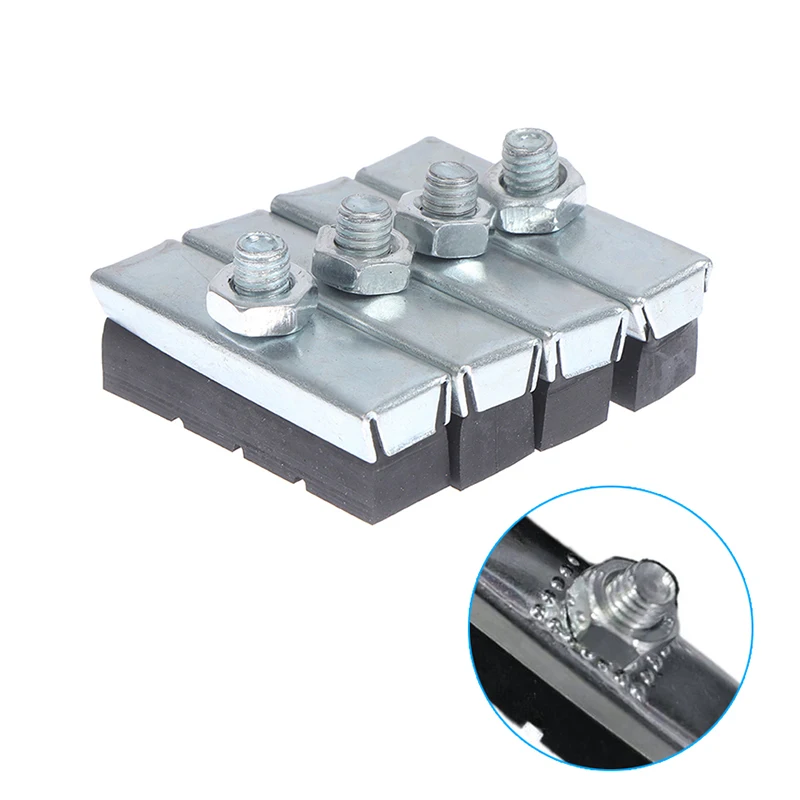 4PCS Vintage Bike Brake Blocks Classic V Brake Pads for Bicycle Caliper Cycling Shoes Replacement Parts