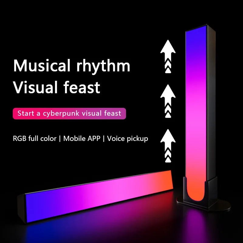 

RGB фантомные игровые лампы с управлением через приложение