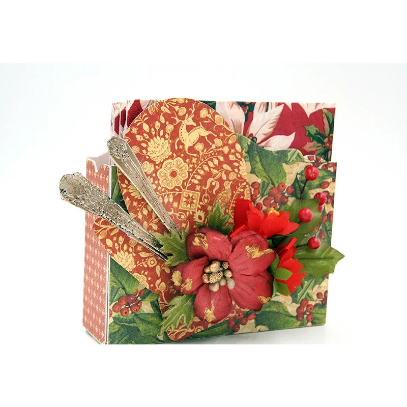 3d Embossed Folder For Handmade Brick Wall Cobblestone Leaves And Letter Background Greeting Card Scrapbook-New