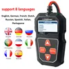 KONNWEI KW208 12V Car Battery Tester Motorcycle 100-2000CCA Cranking Charging Circut Tester Battery Analyzer Lead Acid Battery 3