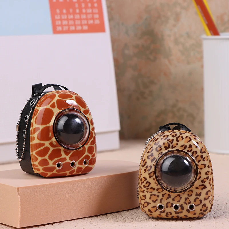 Doll House Decoration Accessories Mini Cat Model Pet Space Bag Doll House Accessories 6