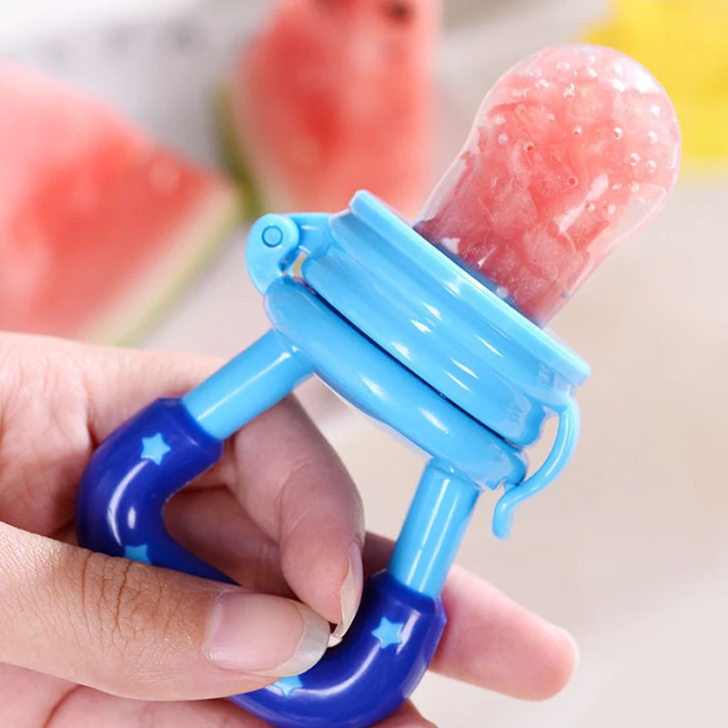 

Baby Food Feeding Spoon Juice Extractor Pacifier Cup Molars Baby Feeding Bottle Silicone Gum Fruit Vegetable Bite Eat Auxiliary