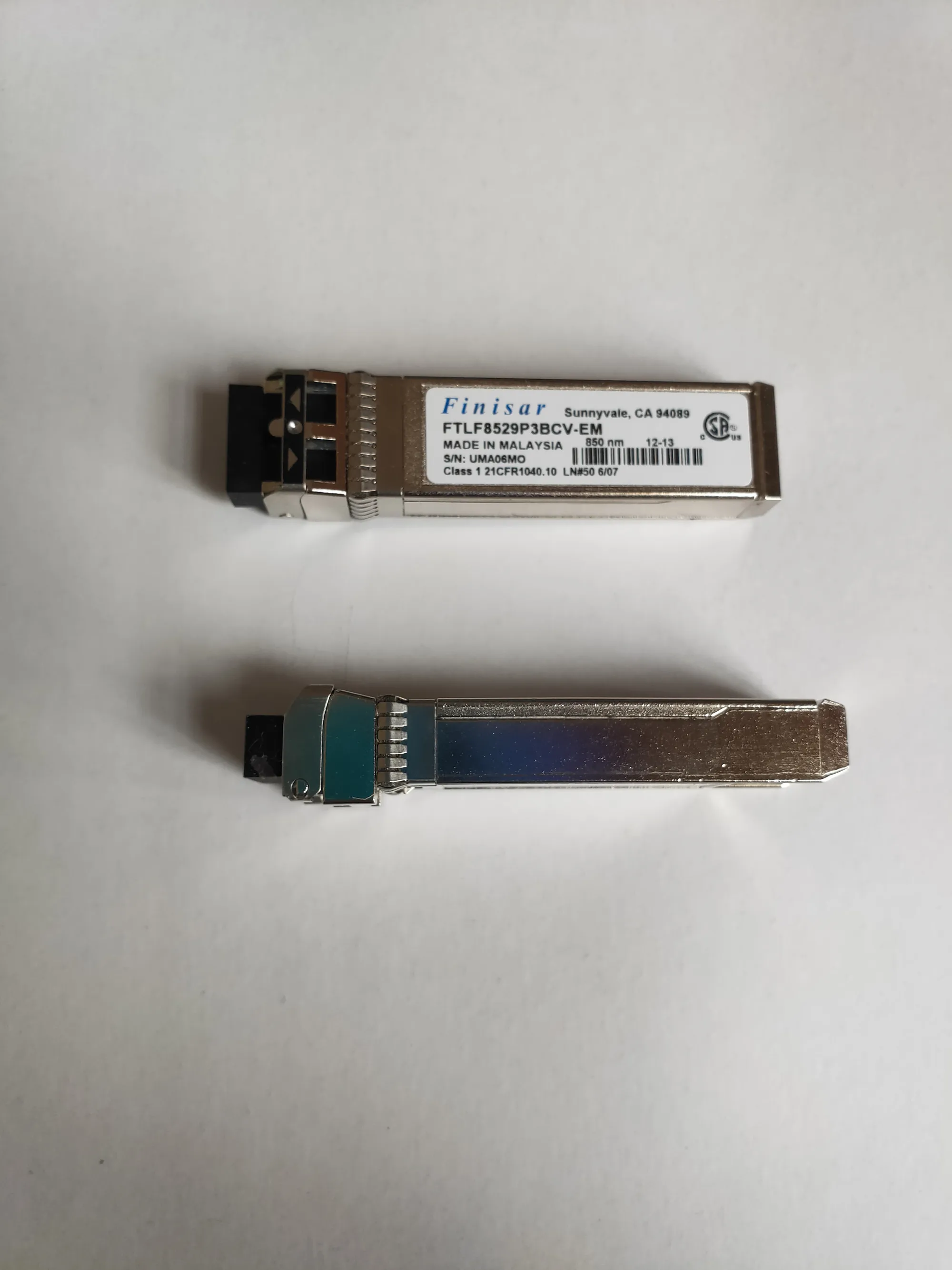 Finisar 16G SFP/FTLF8529P3BCV-EM/16G SFP+ 850nm/16G LC Fibre Channel Transceiver/fibre channel module/16g Fiber optical module