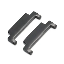 Versatile Quick Release Watch Band Connector Kit with Spring Bars - 18 - 22mm (Black)