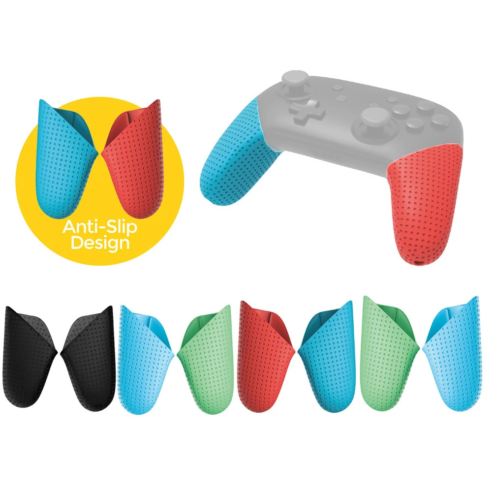 Сменные противоскользящие рукоятки для контроллера Nintendo Switch Pro, деликатные рукоятки «сделай сам», чехол для геймпада Switch Pro