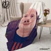 John Pork Smiling Throw Blanket For Baby cosplay anime Sofas Blankets 4