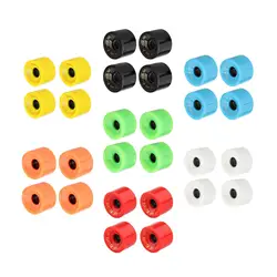 4Pcs Longboard Wheels 70mm x 51mm 82a Flash Skateboard Cruiser Wheel Parts