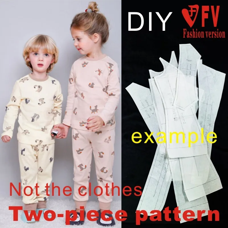 Children’s Pajama Pattern Set 1