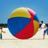1pcs Hot Sale Baby Kids Adult Beach Pool Play Ball Three-color Thickened PVC Water Volleyball Football Outdoor Party Kids Toys 3