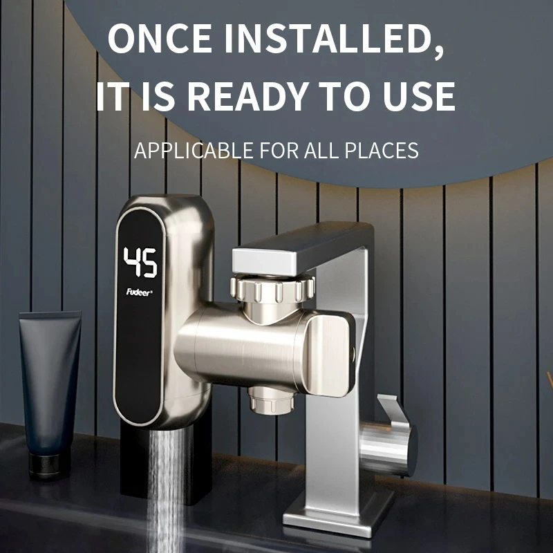 Electric Water Heater Fudeer Instant Hot Water Faucet Conector